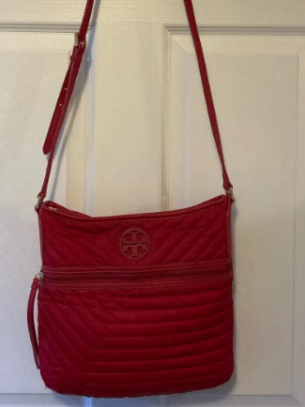 Tory Burch - red crossbody bag